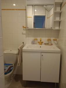 Koupelna v ubytování Damm 10 Appartement