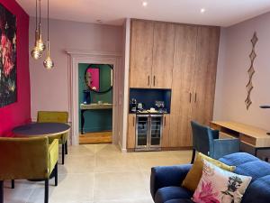 Kuchyň nebo kuchyňský kout v ubytování Suite avec Spa Quartier Cathédrale