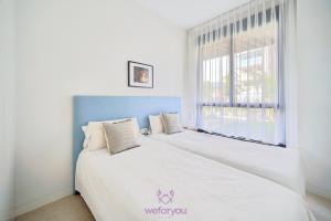 Postel nebo postele na pokoji v ubytování weforyou Las Nereidas de Los Álamos 3 bedrooms and PARKING