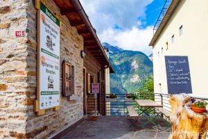 Nespecifikovaný výhled na hory nebo výhled na hory při pohledu z bed and breakfast