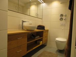 Koupelna v ubytování Ferienwohnung Felix mit Tiefgaragenstellplatz