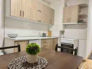 BellaVista apartman tesisinde mutfak veya mini mutfak