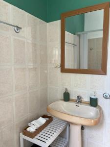 Koupelna v ubytování Casa das Laranjeiras