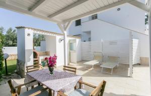 A patio or other outdoor area at Villa Cavarra