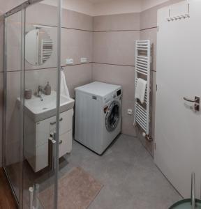 Ein Badezimmer in der Unterkunft Apartmán Sjezdovka