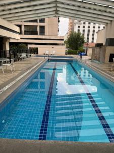 Swimming pool sa o malapit sa Suíte Aeroporto Congonhas