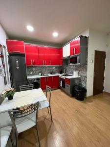 Een keuken of kitchenette bij Apartamento en el centro de Madrid - Atocha