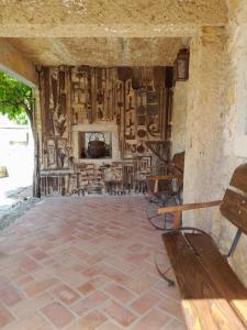 Uma área de estar em Casarão do Largo da Eira