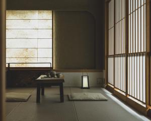 cyashitsu ryokan asakusa的休息区