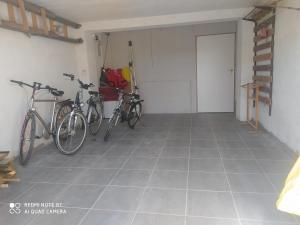 Jazda na bicykli v okolí ubytovania Dom na skarpie z widokiem na jezioro, z kominkiem i garażem