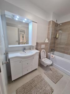 Vannituba majutusasutuses Ghencea Residence 158 L2 +25 fotot