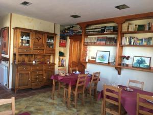 Restaurace v ubytování Posada El Nozal
