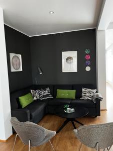 Area soggiorno di Seydisfjördur Apartment