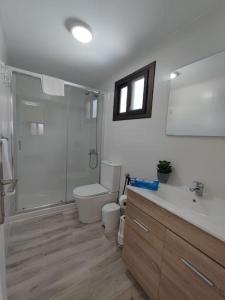 Koupelna v ubytování Bungalow Santa Fe en Playa del Inglés