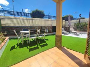 Zahrada ubytování Bungalow Santa Fe en Playa del Inglés