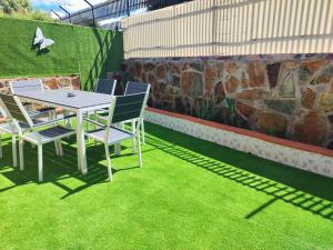 Zahrada ubytování Bungalow Santa Fe en Playa del Inglés