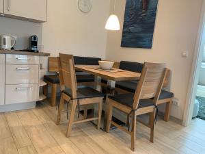 Kuchyň nebo kuchyňský kout v ubytování Loft Froenskip Nordsee Park Dangast