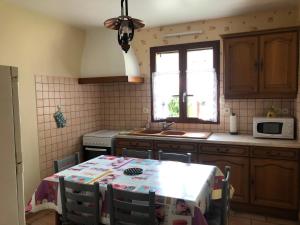 Kuhinja oz. manjša kuhinja v nastanitvi Gîte en Sologne