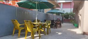 Patio nebo venkovní prostory v ubytování Hotel Quality
