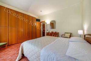 A bed or beds in a room at Locazione turistica Lorusso