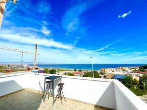 En balkong eller terrasse på 10 Gran Alacant Bonitas vistas - Piscina