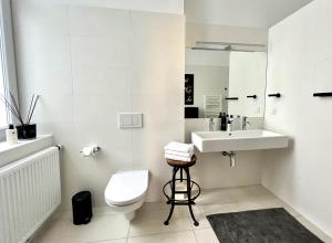 Kúpeľňa v ubytovaní BELLE ART Design Suite im Herzen von Wien