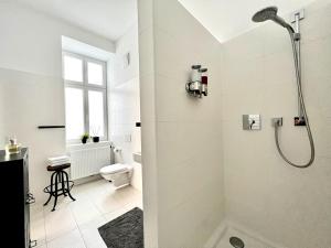 Kúpeľňa v ubytovaní BELLE ART Design Suite im Herzen von Wien
