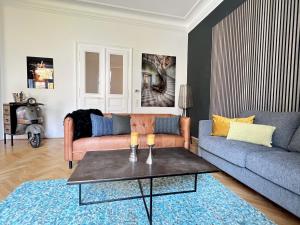 Posedenie v ubytovaní BELLE ART Design Suite im Herzen von Wien