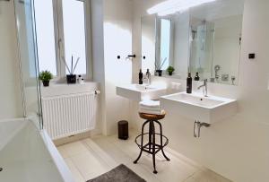 Kúpeľňa v ubytovaní BELLE ART Design Suite im Herzen von Wien