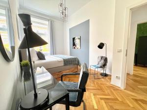 Posedenie v ubytovaní BELLE ART Design Suite im Herzen von Wien