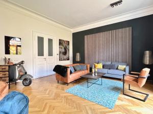 Posedenie v ubytovaní BELLE ART Design Suite im Herzen von Wien
