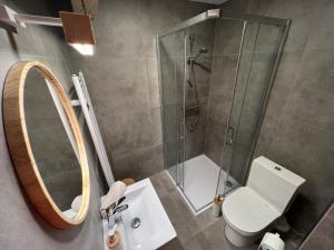 Kopalnica v nastanitvi Apartmány NONE