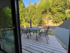 Balkon oz. terasa v nastanitvi Apartmány NONE