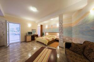 Posteľ alebo postele v izbe v ubytovaní Adriatic Apartment Neum