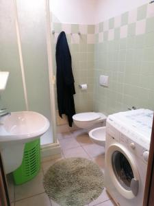 Kylpyhuone majoituspaikassa Villino Rosanna