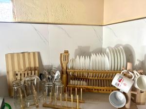 Ruang duduk di Loft Baler with Kitchen & Ideal for Work from Home Setup