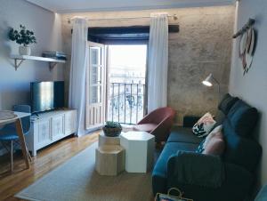 Posezení v ubytování Premium Apartment PLAZA MAYOR