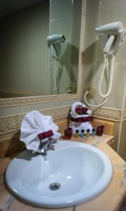Kúpeľňa v ubytovaní Hotel Regio 2