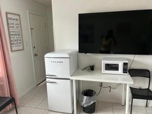 Kuchyň nebo kuchyňský kout v ubytování Cobmin Ridge Motel