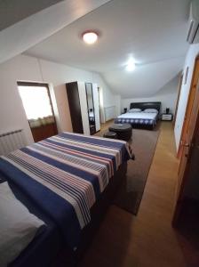 Postel nebo postele na pokoji v ubytování House Breza + 40 fotografií