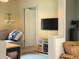 TV a/nebo společenská místnost v ubytování Holiday home Vig VIII