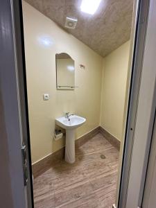 Koupelna v ubytování Hotel Amigo