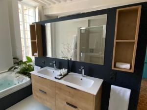 Koupelna v ubytování Suite avec Spa Quartier Cathédrale