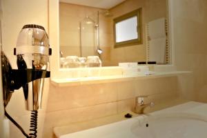 Koupelna v ubytování Hotel Villamadrid