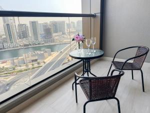 Balkón nebo terasa v ubytování Luton Vacation Homes - Elite Residence Downtown, Dubai