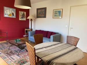 Posedenie v ubytovaní PETIT AILLY magnifique logement accès plage à pied