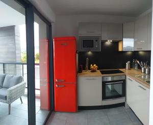 Een keuken of kitchenette bij Les Rivages De Stagnola