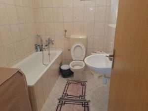 Koupelna v ubytování Apartman Avdić
