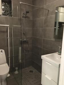 Koupelna v ubytování Jonstrupvejens Apartments Lejl B