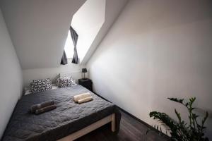 Posteľ alebo postele v izbe v ubytovaní Central Chill Apartman
